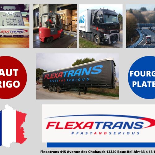 Transport national avec Flexatrans